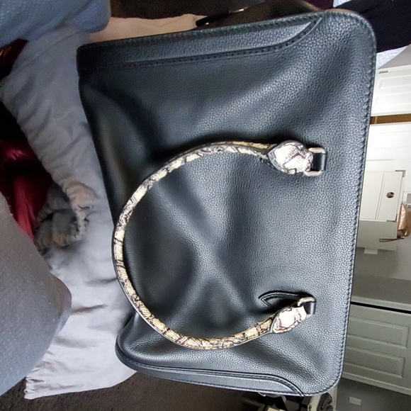 Alexander McQueen Leather Satchel with Dust bag